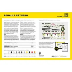 Heller Maquette Renault R5 Turbo 1/24 -Hasegawa Soldes heller hell80717 renault r5 turbo 1 24 3