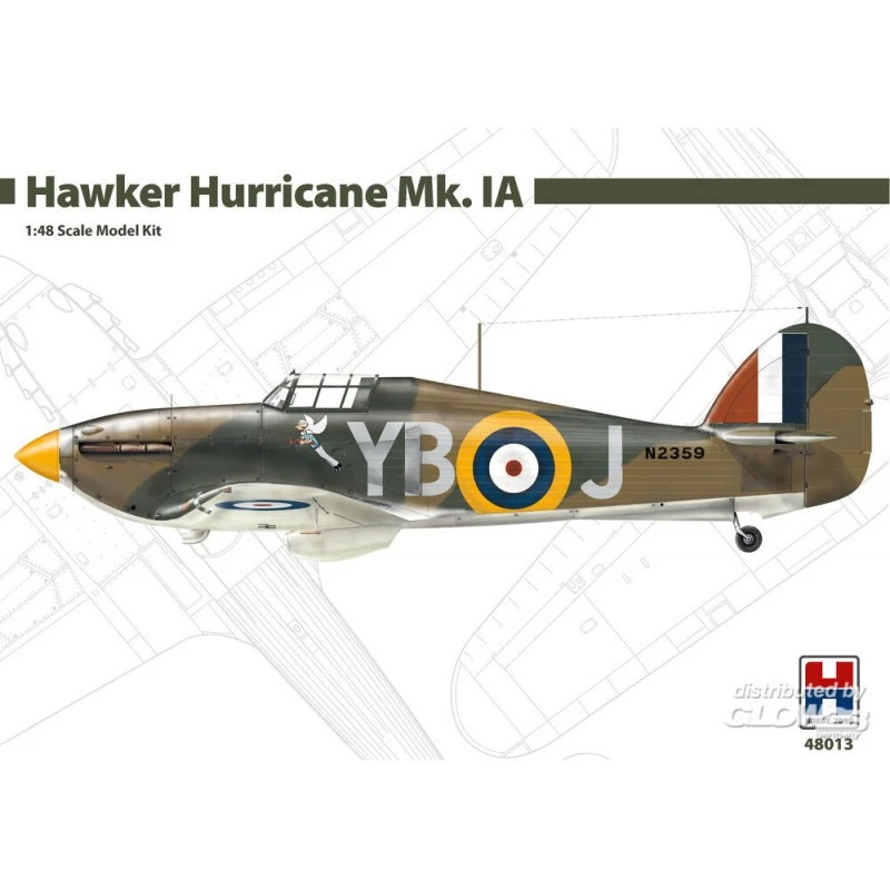 Hobby 2000 Maquette Avion Hawker Hurricane Mk.IA 3 Hobby 2000 Maquette Avion Hawker Hurricane Mk.IA