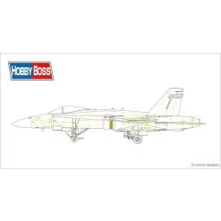 Hobby Boss Maquette Avion RAAF F/A-18C Hornet -Hasegawa Soldes hobby boss 9585809 raaf f a 18c hornet 5