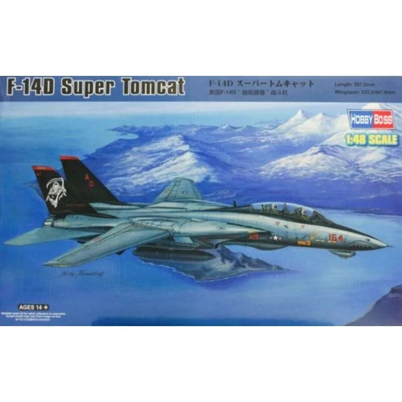 Hobby Boss Maquette Avion Grumman F-14D Tomcat 3 Hobby Boss Maquette Avion Grumman F-14D Tomcat