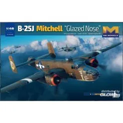 Hong Kong Models Maquette Avion B-25J Glazed Nose