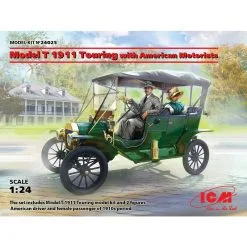 ICM Maquette Modèle T 1911 En Tournée Avec Des Automobilistes Américains