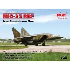 ICM Maquette Avion Mikoyan MiG-25RBF Avion De Reconnaissance Soviétique
