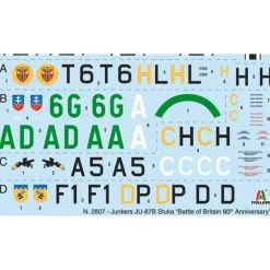 Italeri Maquette Avion Junkers Ju87B Stuka 6 Italeri Maquette Avion Junkers Ju87B Stuka -Hasegawa Soldes italeri i2807 junkers ju87b stuka 1