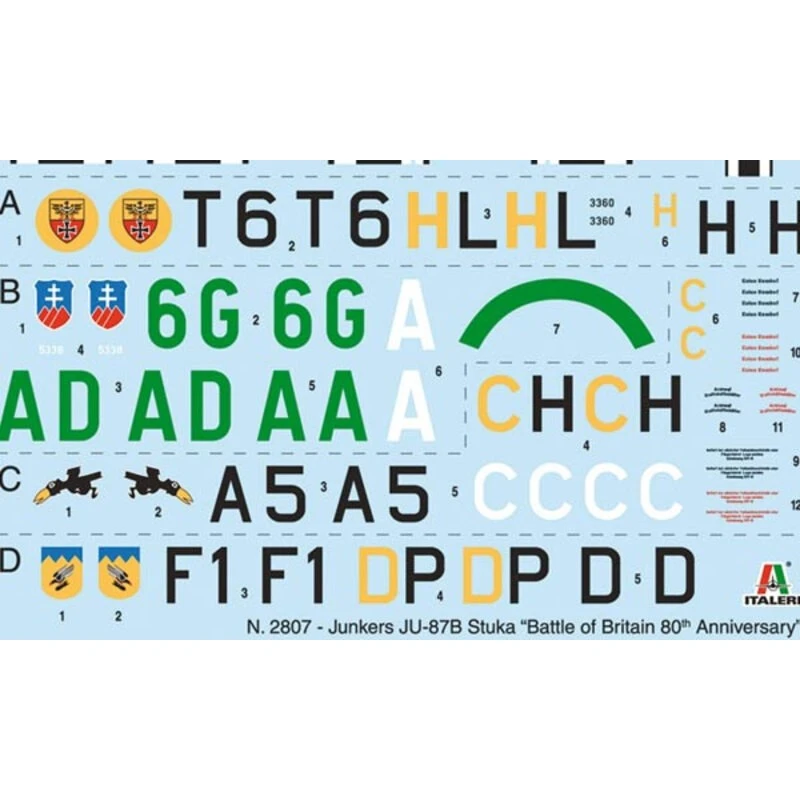 Italeri Maquette Avion Junkers Ju87B Stuka 4 Italeri Maquette Avion Junkers Ju87B Stuka – Image 2