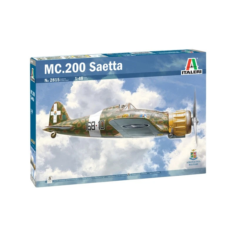 Italeri Maquette Avion Macchi MC.200 Saetta 3 Italeri Maquette Avion Macchi MC.200 Saetta