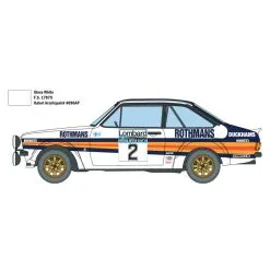 Italeri Maquette Ford Escort RS1800 Mk.II Lombard -Hasegawa Soldes italeri i3650 ford escort rs1800 mk ii lombard 2