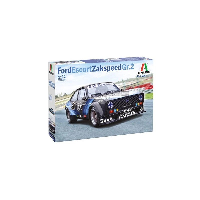 Italeri Maquette Ford Escort Zakspeed Gr.2 5 Italeri Maquette Ford Escort Zakspeed Gr.2 – Image 3