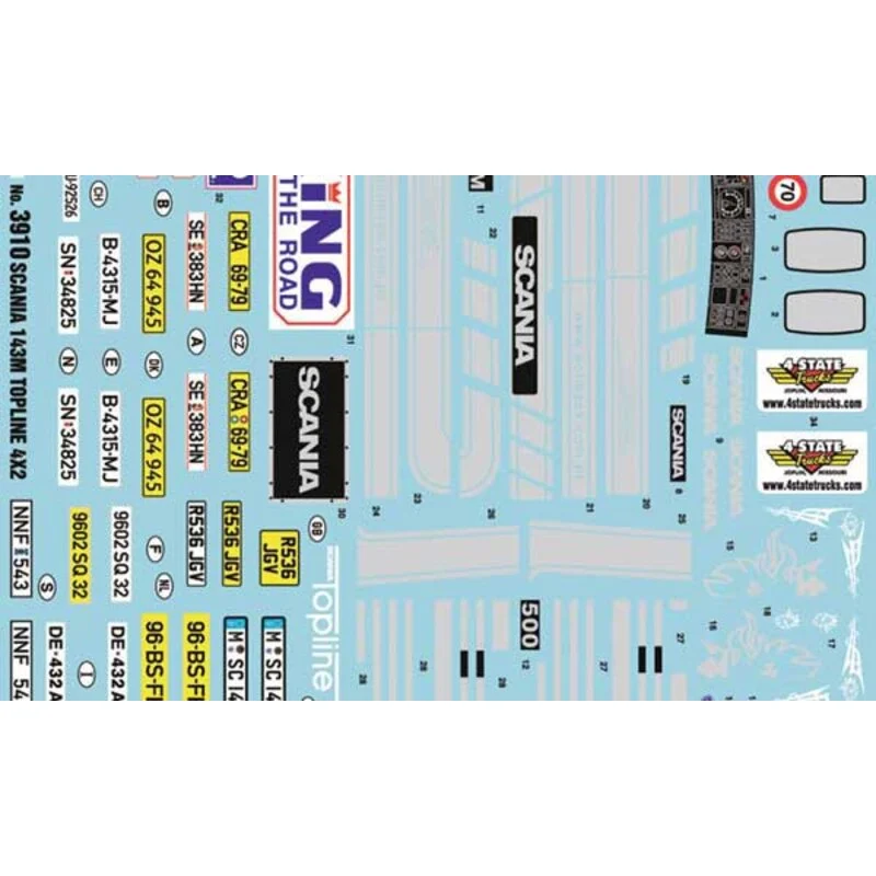 Italeri Maquette Camion Scania 143M Topline 5 Italeri Maquette Camion Scania 143M Topline – Image 3