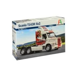 Italeri Maquette Camion Scania T143H 6x2 -Hasegawa Soldes italeri i3937 scania t143h 6x2 4