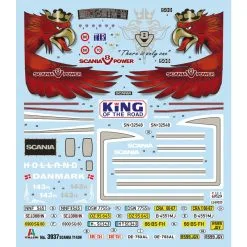 Italeri Maquette Camion Scania T143H 6x2 -Hasegawa Soldes italeri i3937 scania t143h 6x2 5