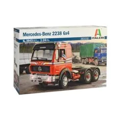 Italeri Maquette Camion Mercedes-Benz 2238 6x4 -Hasegawa Soldes italeri i3943 mercedes benz 2238 6x4 6