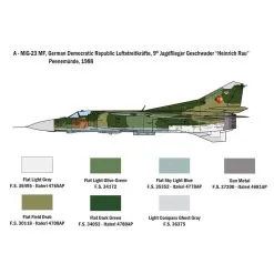 Italeri DÉCALQUES FLOGGERSUPER Mikoyan MiG-23MF / BN POUR 6 VERSIONS - FEUILLE D'INSTRUCTIONS COULEUR Conçu Et Développé Dans La Dernièr 18 Italeri DÉCALQUES FLOGGERSUPER Mikoyan MiG-23MF / BN POUR 6 VERSIONS - FEUILLE D'INSTRUCTIONS COULEUR Conçu Et Développé Dans La Dernièr -Hasegawa Soldes italeri it2798 decalques floggersuper mikoyan mig 23mf bn pour 6 ver 2