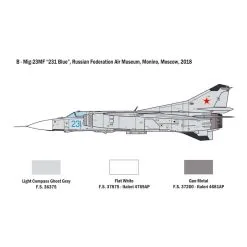 Italeri DÉCALQUES FLOGGERSUPER Mikoyan MiG-23MF / BN POUR 6 VERSIONS - FEUILLE D'INSTRUCTIONS COULEUR Conçu Et Développé Dans La Dernièr 19 Italeri DÉCALQUES FLOGGERSUPER Mikoyan MiG-23MF / BN POUR 6 VERSIONS - FEUILLE D'INSTRUCTIONS COULEUR Conçu Et Développé Dans La Dernièr -Hasegawa Soldes italeri it2798 decalques floggersuper mikoyan mig 23mf bn pour 6 ver 3