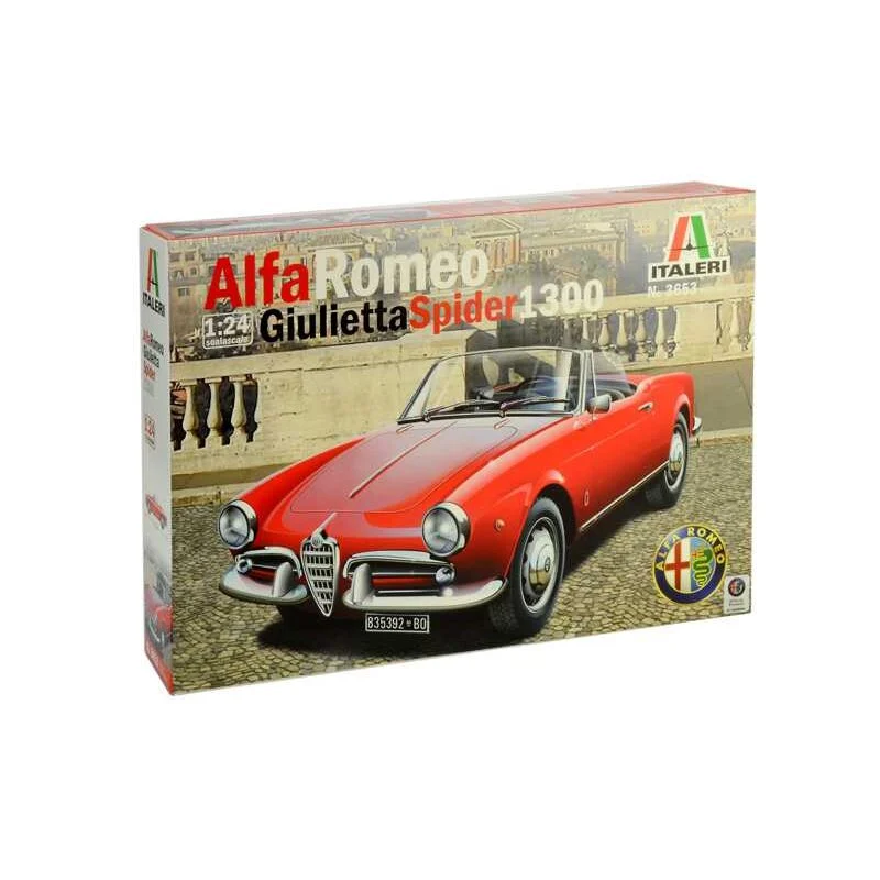 Italeri Alfa Romeo Giuletta Spider 1600 COLORS INSTRUCTIONS SHEET - DETAILED ENGINE - CHROME PARTS AND CAPOTE FOR CLOSED VERSION Icon Of 4 Italeri Alfa Romeo Giuletta Spider 1600 COLORS INSTRUCTIONS SHEET - DETAILED ENGINE - CHROME PARTS AND CAPOTE FOR CLOSED VERSION Icon Of – Image 2