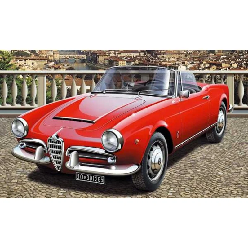 Italeri Alfa Romeo Giuletta Spider 1600 COLORS INSTRUCTIONS SHEET - DETAILED ENGINE - CHROME PARTS AND CAPOTE FOR CLOSED VERSION Icon Of 3 Italeri Alfa Romeo Giuletta Spider 1600 COLORS INSTRUCTIONS SHEET - DETAILED ENGINE - CHROME PARTS AND CAPOTE FOR CLOSED VERSION Icon Of
