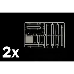 Italeri Maquette Camion Remorque à Rondins -Hasegawa Soldes italeri it3868 remorque a rondins 5