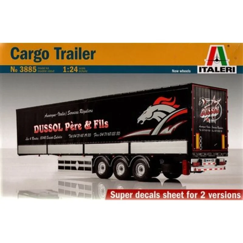 Italeri Maquette Camion Cargo Trailer 3 Italeri Maquette Camion Cargo Trailer
