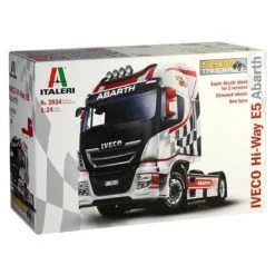 Italeri Iveco E5 Hi-Way «Abarth» Stralis Hi-Way Se Distingue Par Un Certain Nombre De Différences Technologiques Et Esthétiques Importan