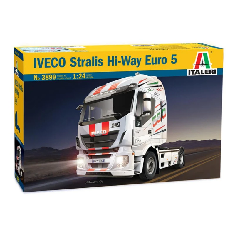 Maquette Camion Italeri: 1/24 Iveco Stralis Hi Way 3 Maquette Camion Italeri: 1/24 Iveco Stralis Hi Way
