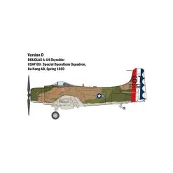 Italeri Maquette Avion A-1H Skyraider 1/48 15 Italeri Maquette Avion A-1H Skyraider 1/48 -Hasegawa Soldes italeri ital2788 a 1h skyraider 1 48 6