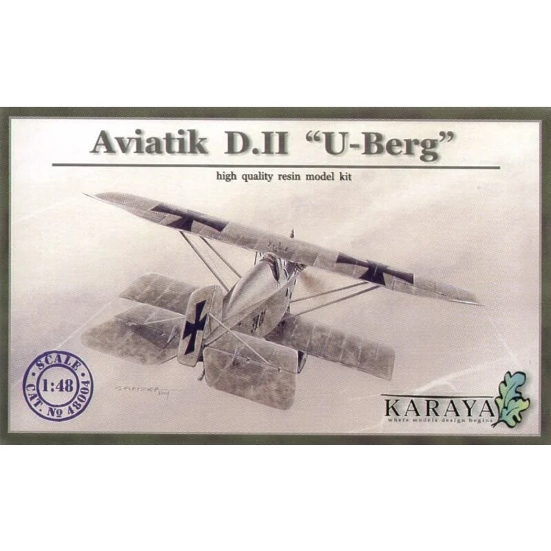 Karaya Maquette Avion Aviatik Berg D.II 3 Karaya Maquette Avion Aviatik Berg D.II