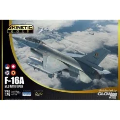 Kinetic Maquette Avion F-16A MLU Block 20 -Gold S