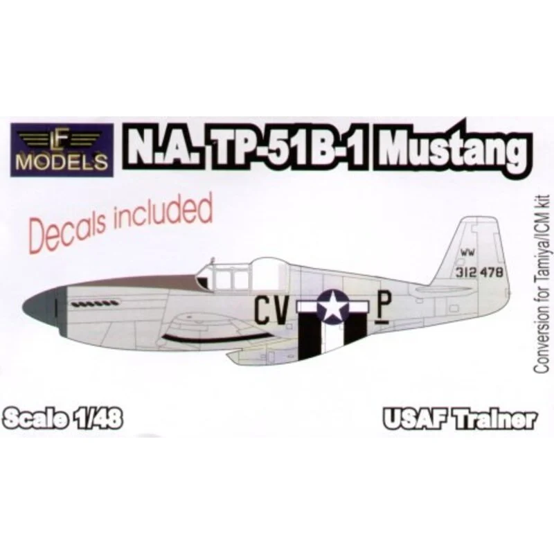 LF Models Maquette Avion N.A.TNorth American P-51B-1 Mustang Conversion (pour Maquettes Tamiya) 3 LF Models Maquette Avion N.A.TNorth American P-51B-1 Mustang Conversion (pour Maquettes Tamiya)