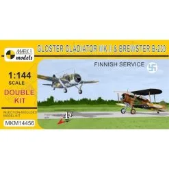 MARK I Models Gloster Gladiator Mk.II & Brewster B-239 Buffalo 'En Finnois Air Force' (kit Double) (Finlande) Le Combattant Buffalo A été Conç