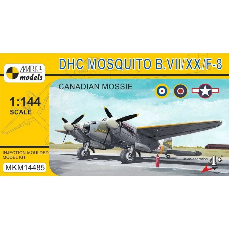 MARK I Models «Mossie Canadienne» (ARC, USAAF) B.VII / B.XX / F-8 De Havilland. Le Mosquito De Havilland DH.98 était Un Avion De Combat Britan 3 MARK I Models «Mossie Canadienne» (ARC, USAAF) B.VII / B.XX / F-8 De Havilland. Le Mosquito De Havilland DH.98 était Un Avion De Combat Britan