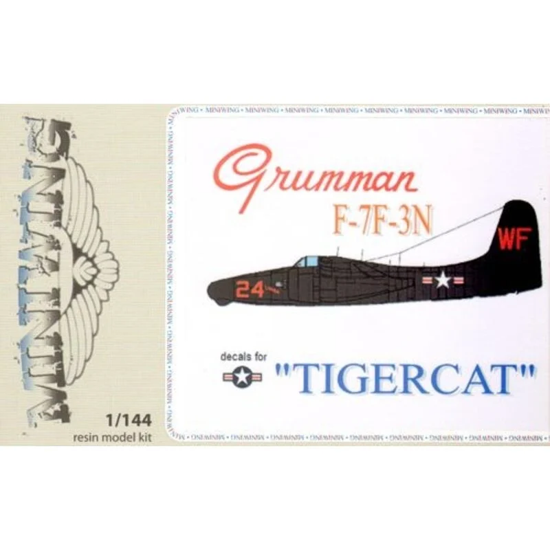 Miniwings Maquette Avion Grumman F7F-3N Tigercat 3 Miniwings Maquette Avion Grumman F7F-3N Tigercat