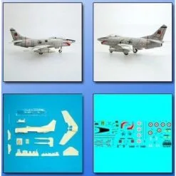 Miniwings Maquette Avion Aeritalia/Fiat G-91R1 -Hasegawa Soldes miniwings mini046 aeritalia fiat g 91r1 2