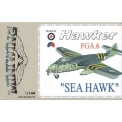 Miniwings Maquette Avion Hawker 'Sea Hawk' FGA.6