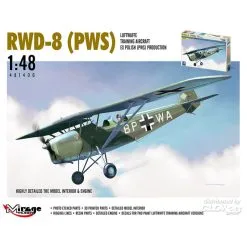 Mirage Hobby Maquette Avion RWD-8 (PWS) Avion D'entraînement De La Luftwaffe Ex Polisch Produktion -Hasegawa Soldes mirage hobby 4081406 rwd 8 pws avion d entrainement de la luftwaffe 1 3