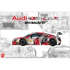NUNU-BEEMAX Maquette Audi Hong Kong R8 2015 MACAO GT