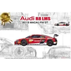 NUNU-BEEMAX Maquette Audi R8 LMS Macao FIA GT 2015
