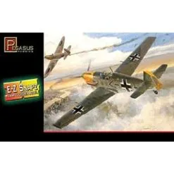 Pegasus Hobbies Maquette Avion Messerschmitt Bf 109E-4 (Snap Together)