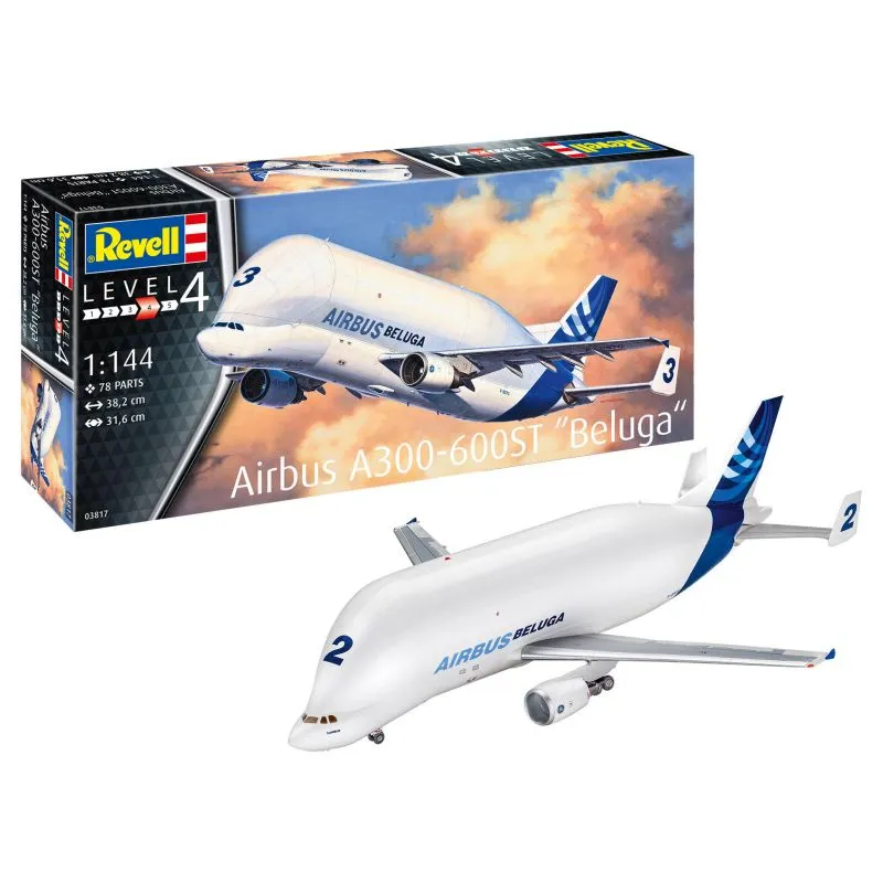 Revell Maquette Avion Airbus A300-600st "beluga" 3 Revell Maquette Avion Airbus A300-600st "beluga"