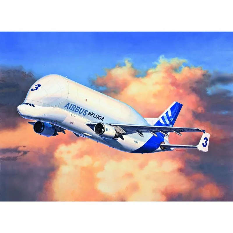 Revell Maquette Avion Airbus A300-600st "beluga" 4 Revell Maquette Avion Airbus A300-600st "beluga" – Image 2