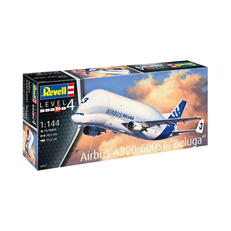 Revell Maquette Avion Airbus A300-600st "beluga" 5 Revell Maquette Avion Airbus A300-600st "beluga" – Image 3