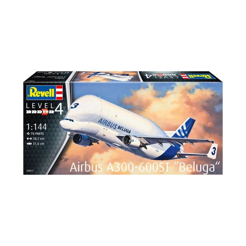 Revell Maquette Avion Airbus A300-600st "beluga" 6 Revell Maquette Avion Airbus A300-600st "beluga" – Image 4