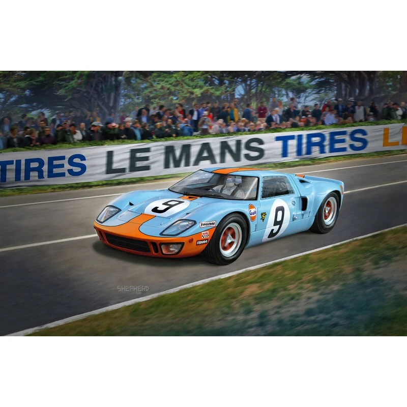 Revell Maquette Ford Gt 40 Le Mans 1968 9 Revell Maquette Ford Gt 40 Le Mans 1968 – Image 7