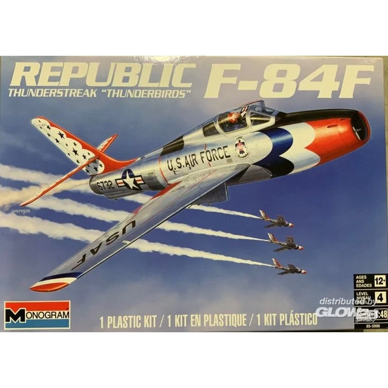 Revell Maquette Avion F-84F Thunderstreak Thunderbirds 3 Revell Maquette Avion F-84F Thunderstreak Thunderbirds