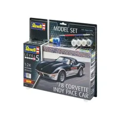 Revell Maquette Model Set '78 Corvette (c3) Indy -Hasegawa Soldes revell 67646 model set 78 corvette c3 indy 3