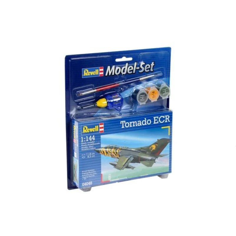 Revell Tornado Ecr Model Set - Coffret Contenant La Maquette, Les Peintures, Pinceau Et Colle 4 Revell Tornado Ecr Model Set - Coffret Contenant La Maquette, Les Peintures, Pinceau Et Colle – Image 2