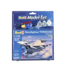 Revell Eurofighter Typhoon Set - Coffret Contenant La Maquette, Les Peintures, Pinceau Et Colle -Hasegawa Soldes revell reve64282 eurofighter typhoon set coffret contenant la maquet 1