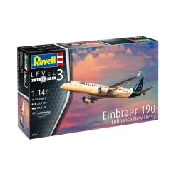 Revell Maquette Avion Embraer 190 Lufthansa New Livery -Hasegawa Soldes revell rv03883 embraer 190 lufthansa new livery 5