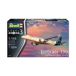 Revell Maquette Avion Embraer 190 Lufthansa New Livery -Hasegawa Soldes revell rv03883 embraer 190 lufthansa new livery 6