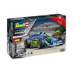 Revell Maquette Coffret Cadeau - Benetton Ford B194 "25ème Anniversaire" -Hasegawa Soldes revell rv5689 coffret cadeau benetton ford b194 25eme anniversaire 1 10