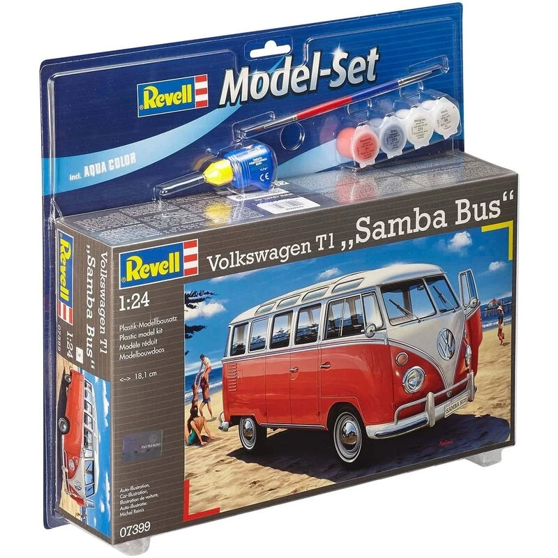 Revell Maquette Model Set Volkswagen T1 SAMBA BUS 5 Revell Maquette Model Set Volkswagen T1 SAMBA BUS – Image 3